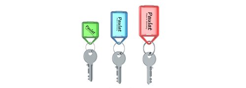 Key tag folding trailer